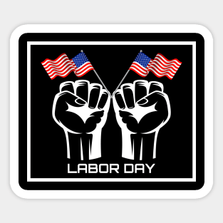 Labor Day Sticker